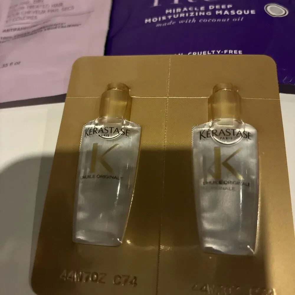 Travel -Ready Luxury Hair Kit/ Hydration +Shine Repair Bundle